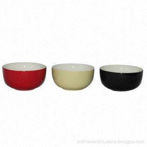 5-inch ceramic outside glazed bowl, porcelain, lowest price